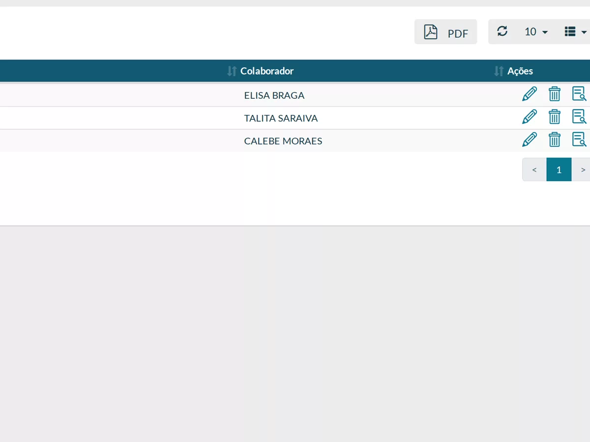 Adiantamento salarial no Plantae